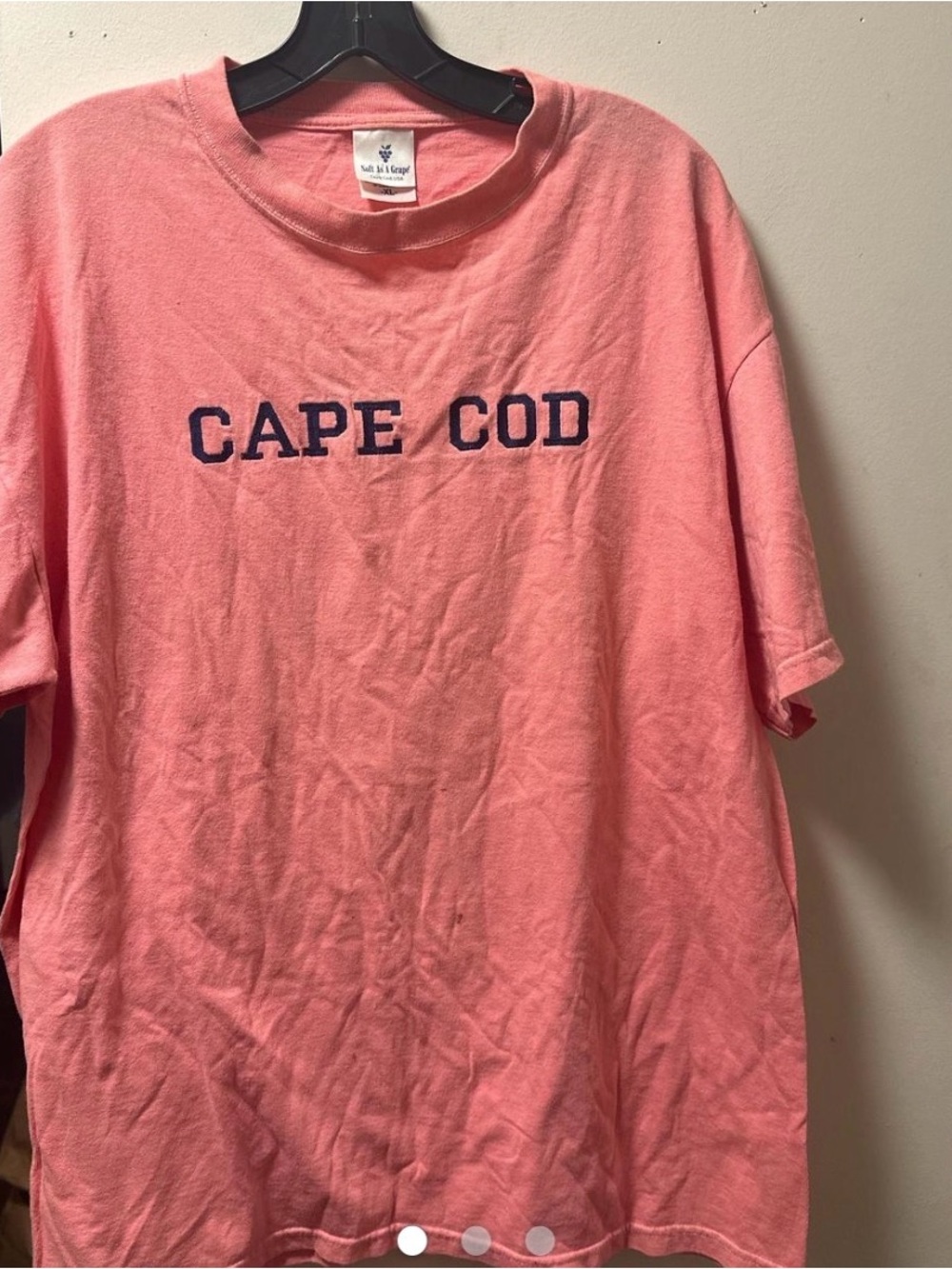 Vintage Cape Cod Coral Crewneck T‑Shirt